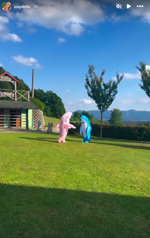 Animacija na zabavi. Vir: Instagram