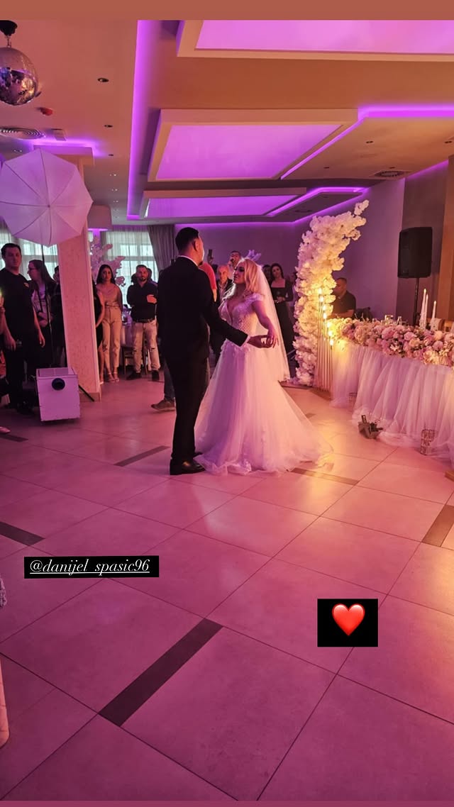 Žanet se je poročila. Vir: Instagram