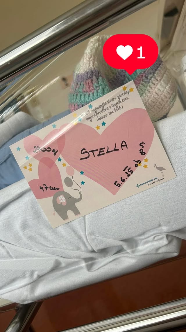 Ambrož je postal očka