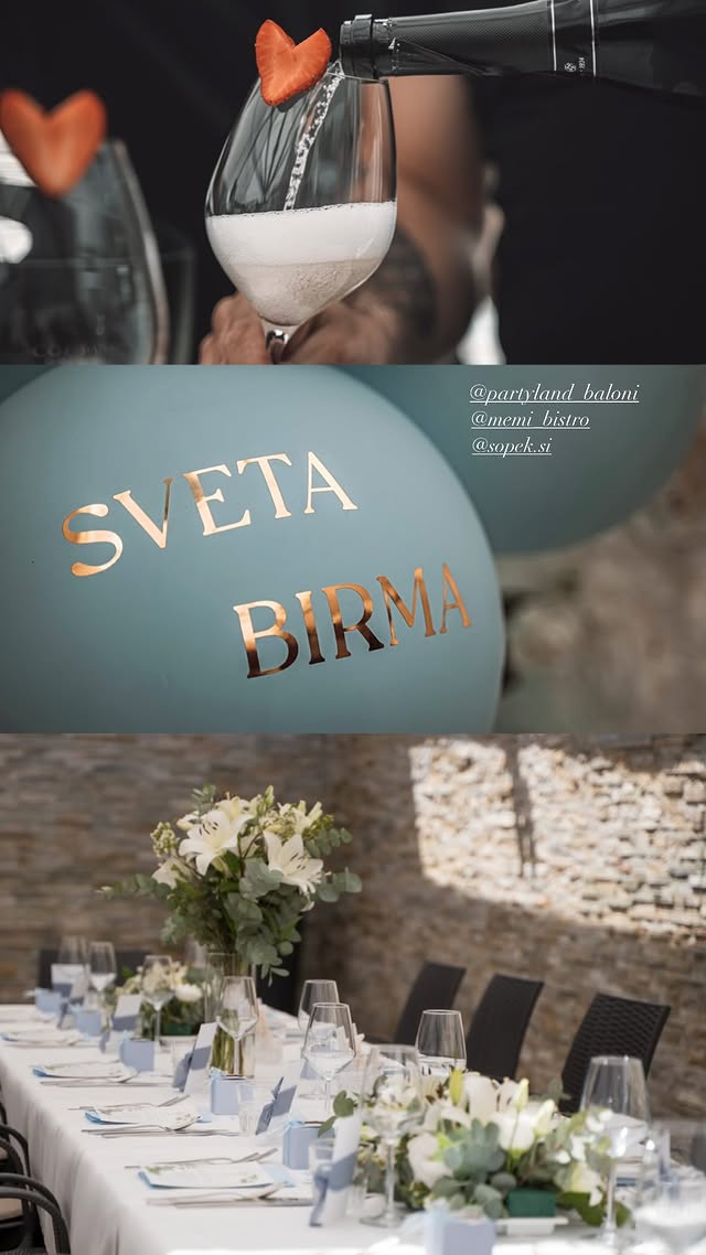 Damjan Murko in birma njegovega sina. Vir: Instagram