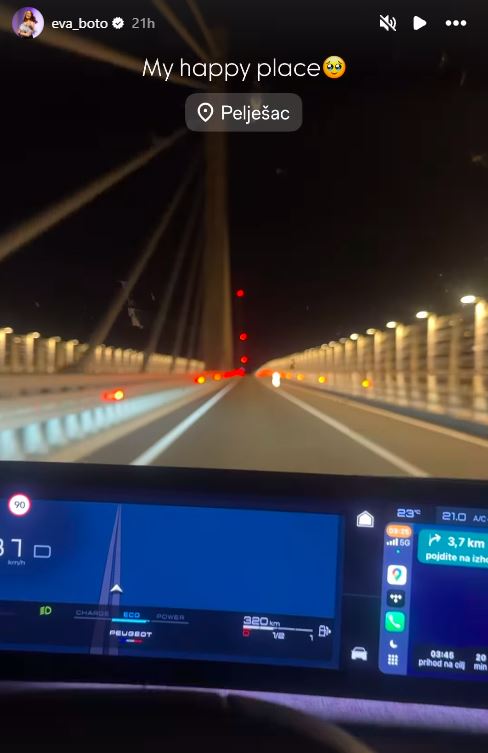 Eva Boto se je vrnila na Pelješac