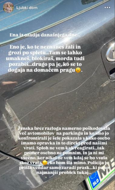 Mateja je delila to strašno novico