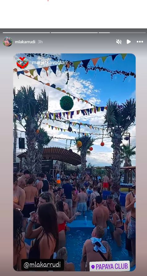 Marjetka in Rudi se bosta dobro zabavala. Vir: Instagram