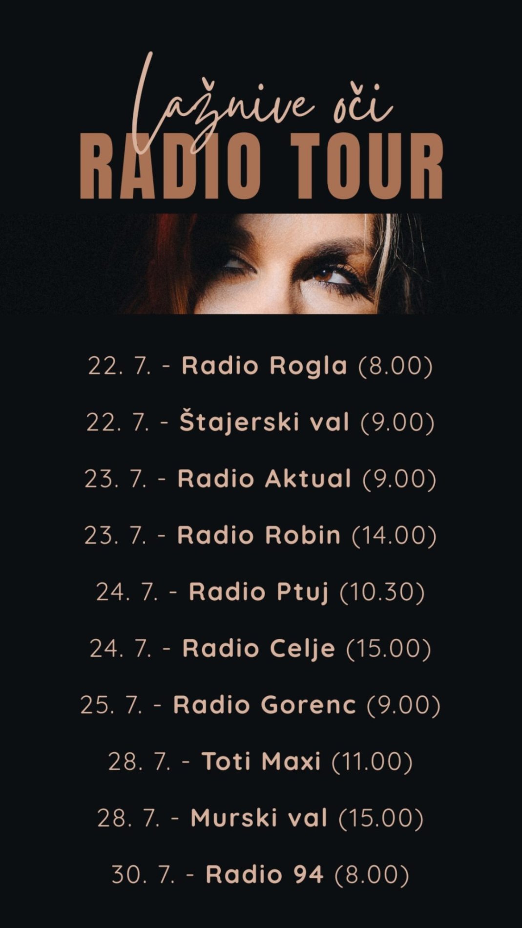 Radio Tour Nike Zorjan je naporen