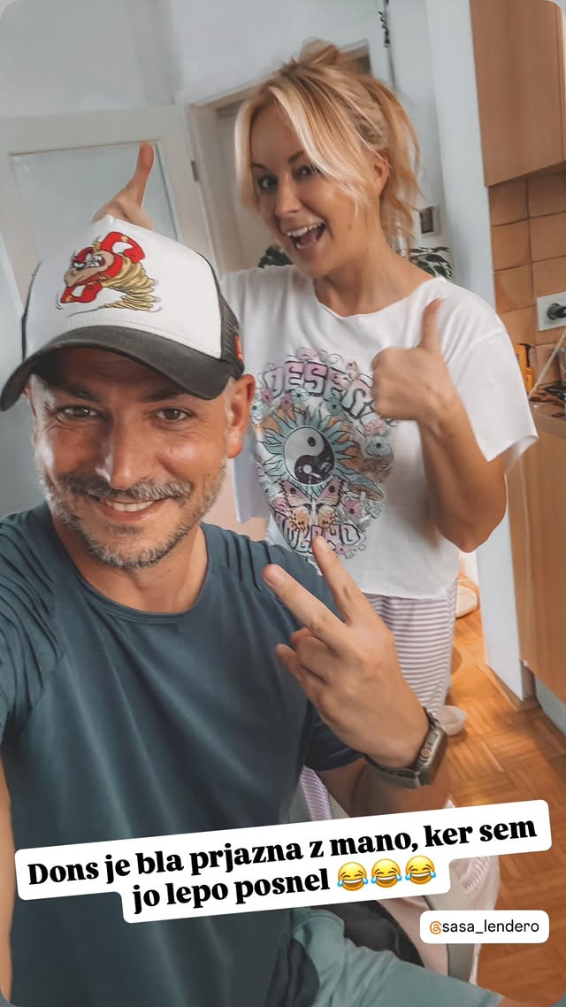 Saša in Miha sta lep par