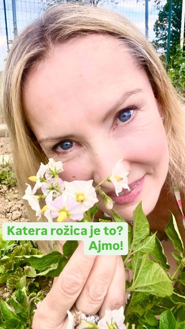 Tanja Ribič in skrivostna cvetlica