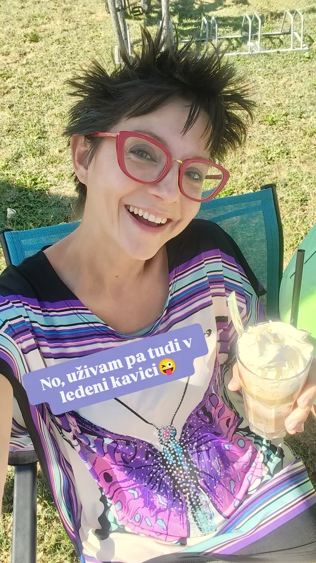 Tanja Žagar uživa v majhnih stvareh