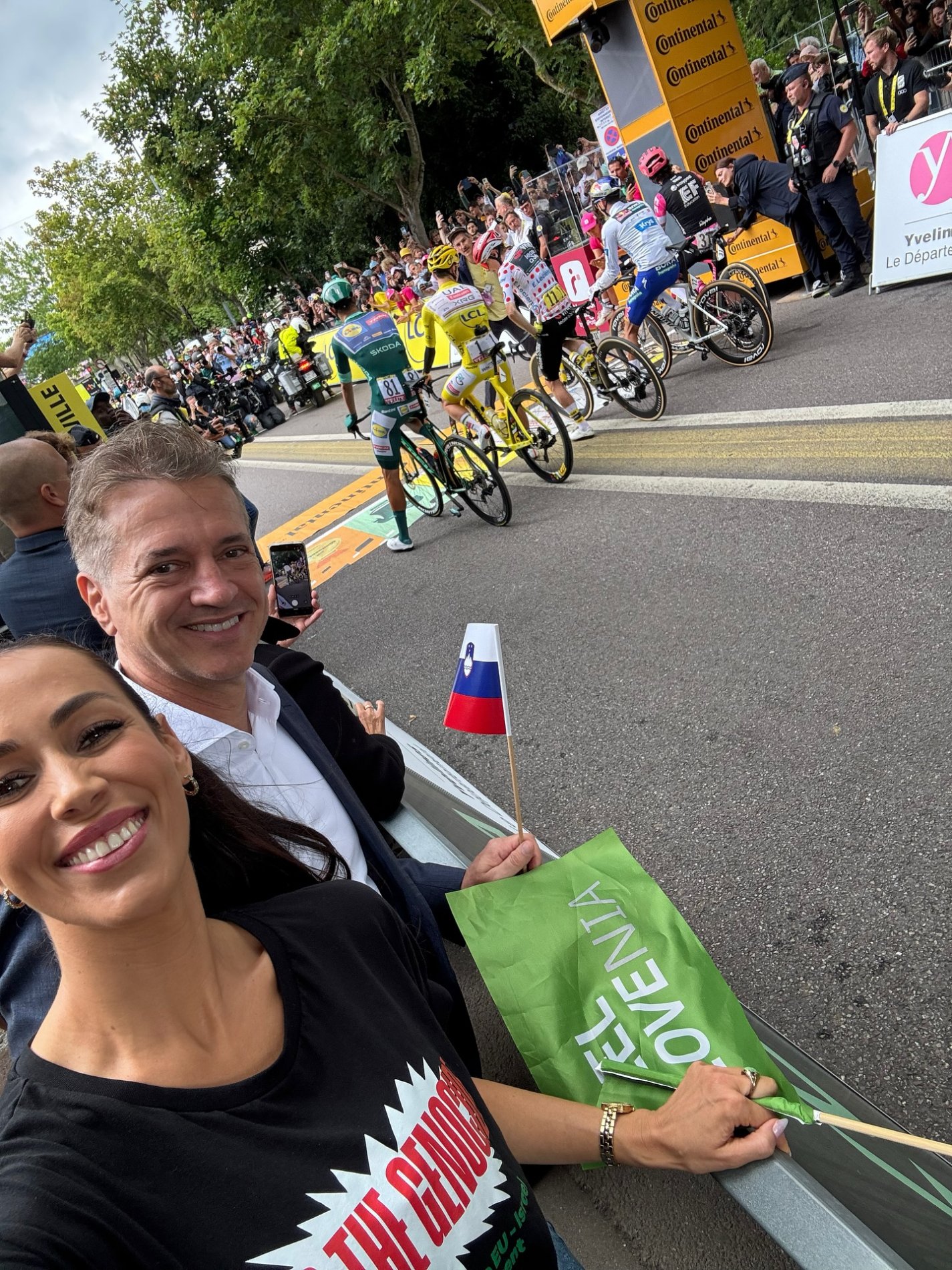 Tina Gaber z jasnim sporočilom