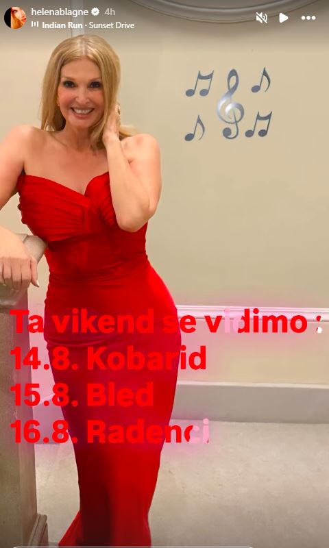 Helena Blagne ima pred sabo naporno obdobje