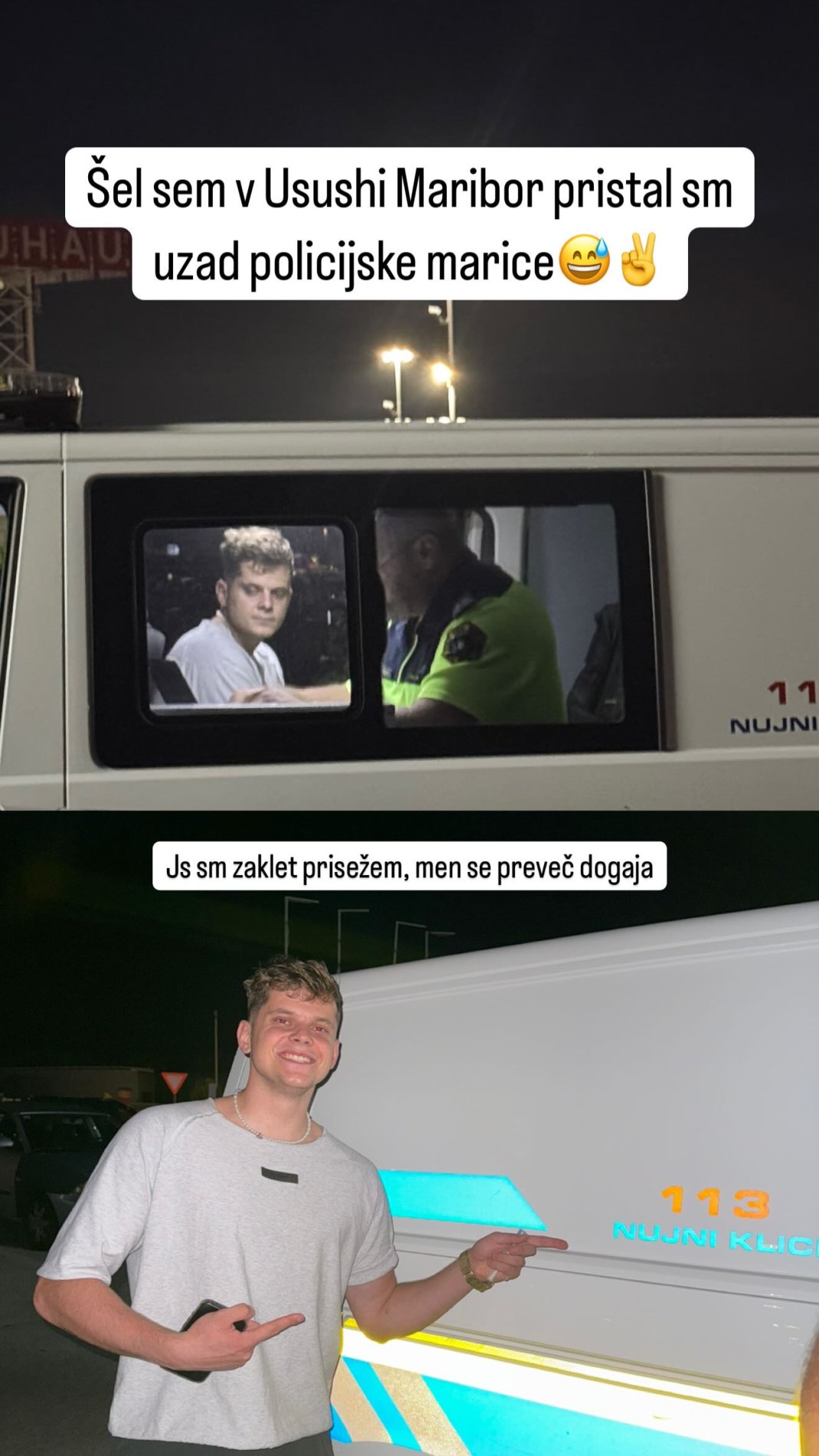 Tima se drži smola. Vir: Instagram