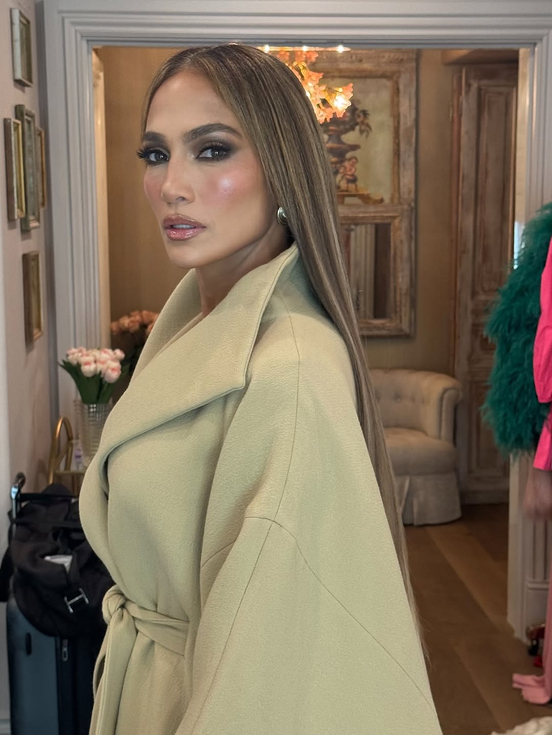 J.lo in njen plašč