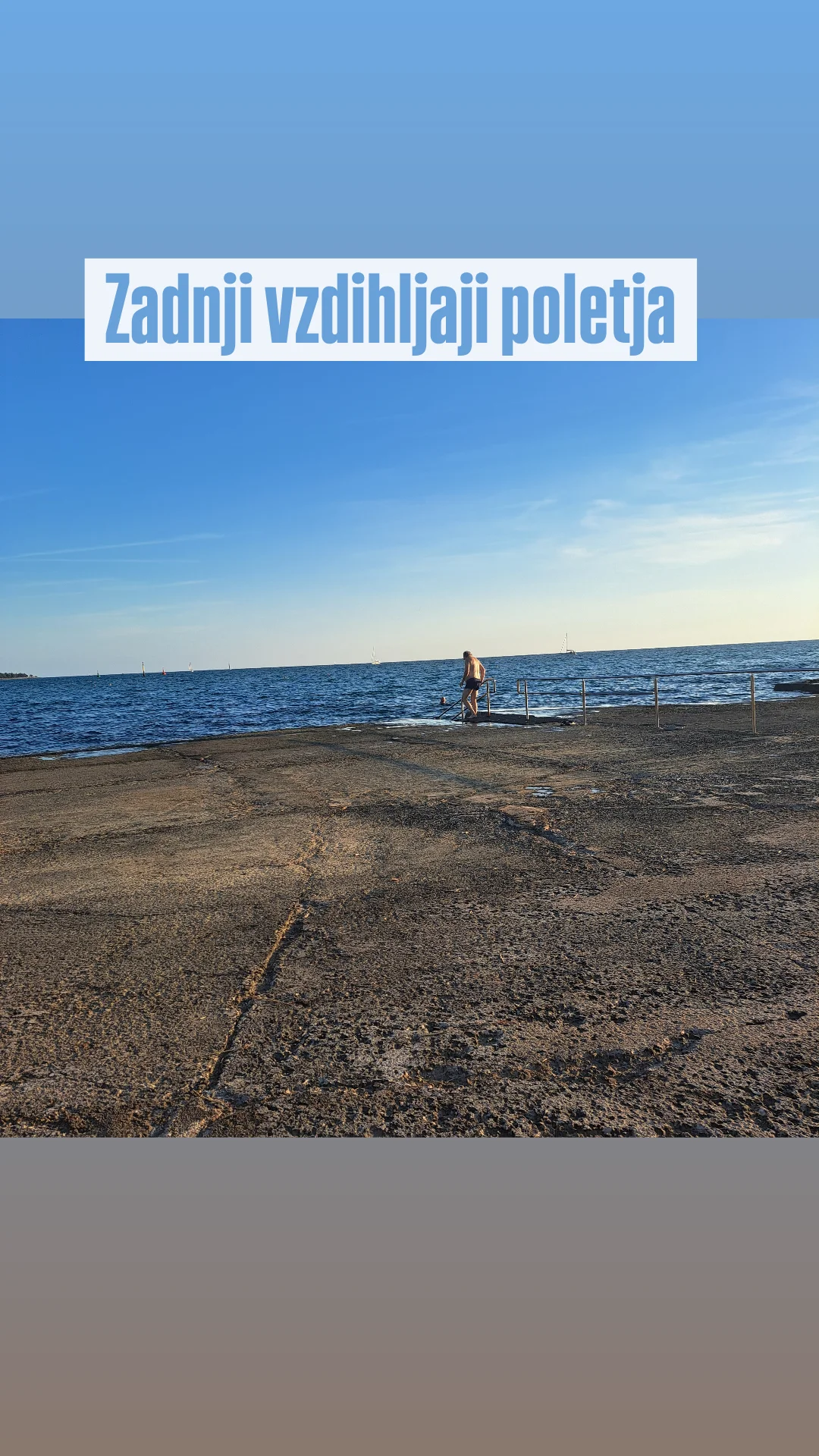 Anja Rupel se zaveda, da je poletja že skoraj konec. Vir: Instagram
