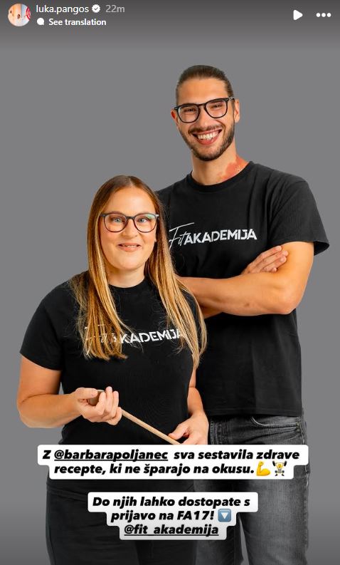 Ustvarila sta zdrave in okusne jedi. Vir: Instagram