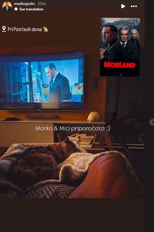 Marko Potrč je z njo preživel večer