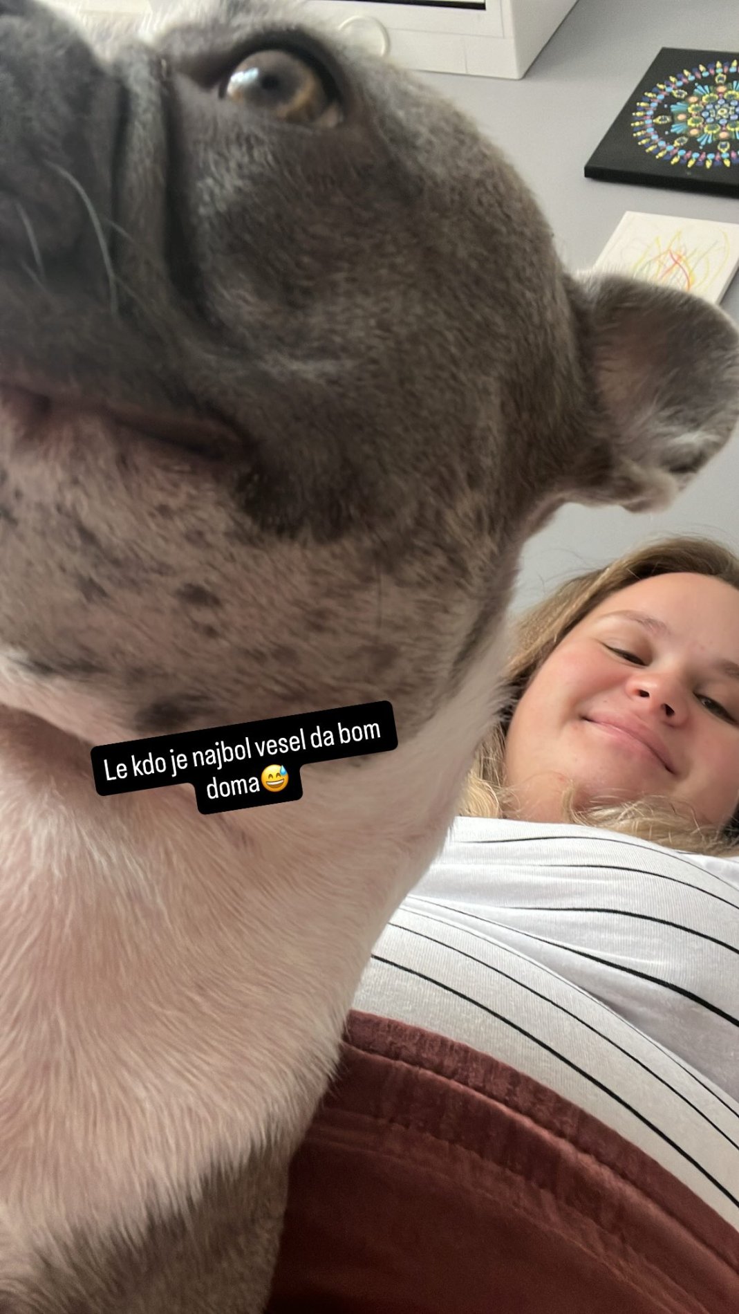 Karin Lipovnik je začela s porodniško. Vir: Instagram