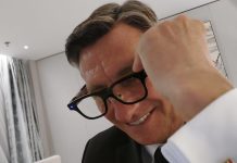 Borut Pahor skupaj s slavno hollywoodsko igralko