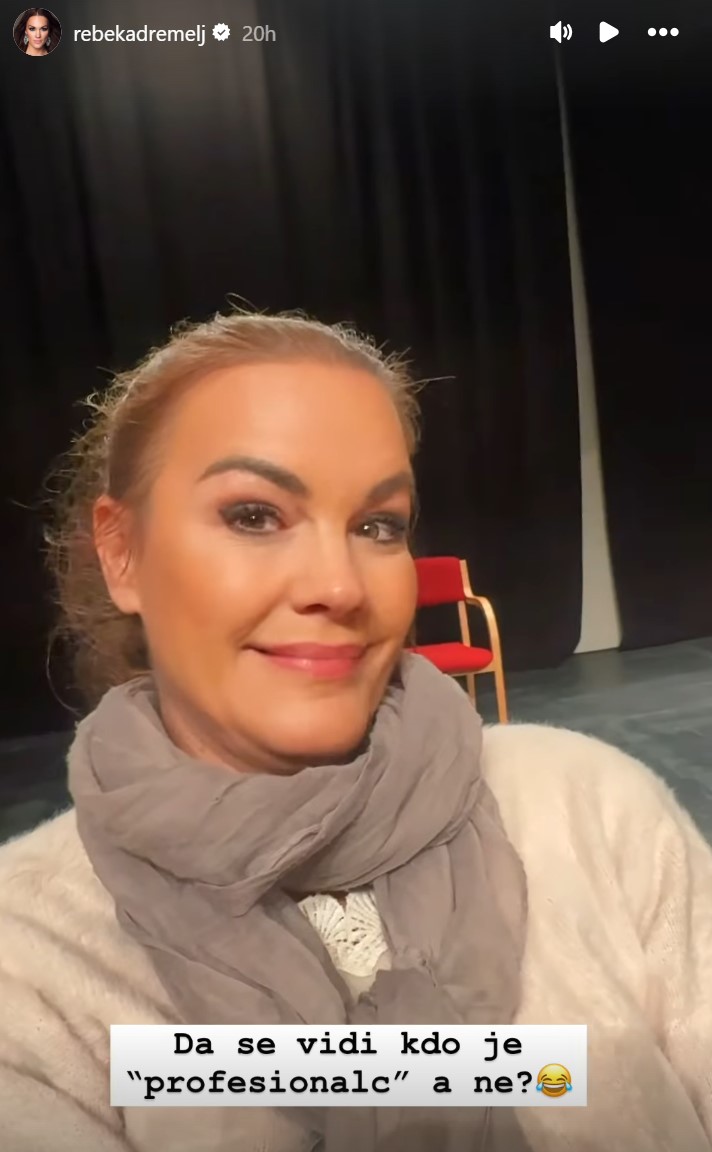 Rebeka Dremelj je čakala na kolege