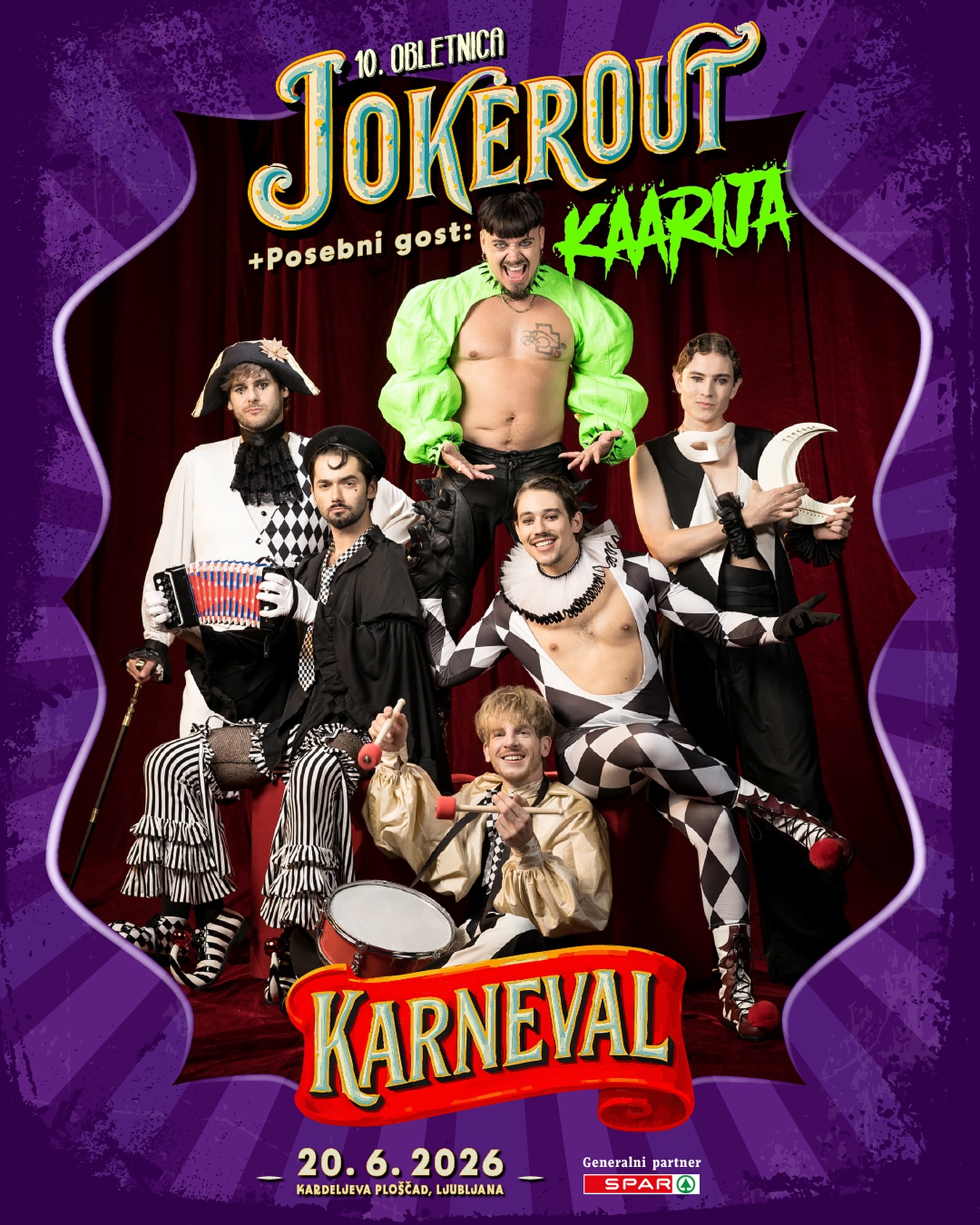 Karneval v letu 2026. Vir: Instagram