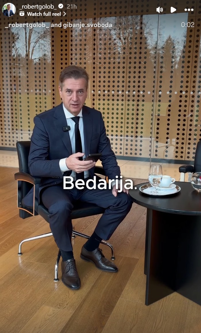 Robert Golob pravi, da so naredili bedarijo