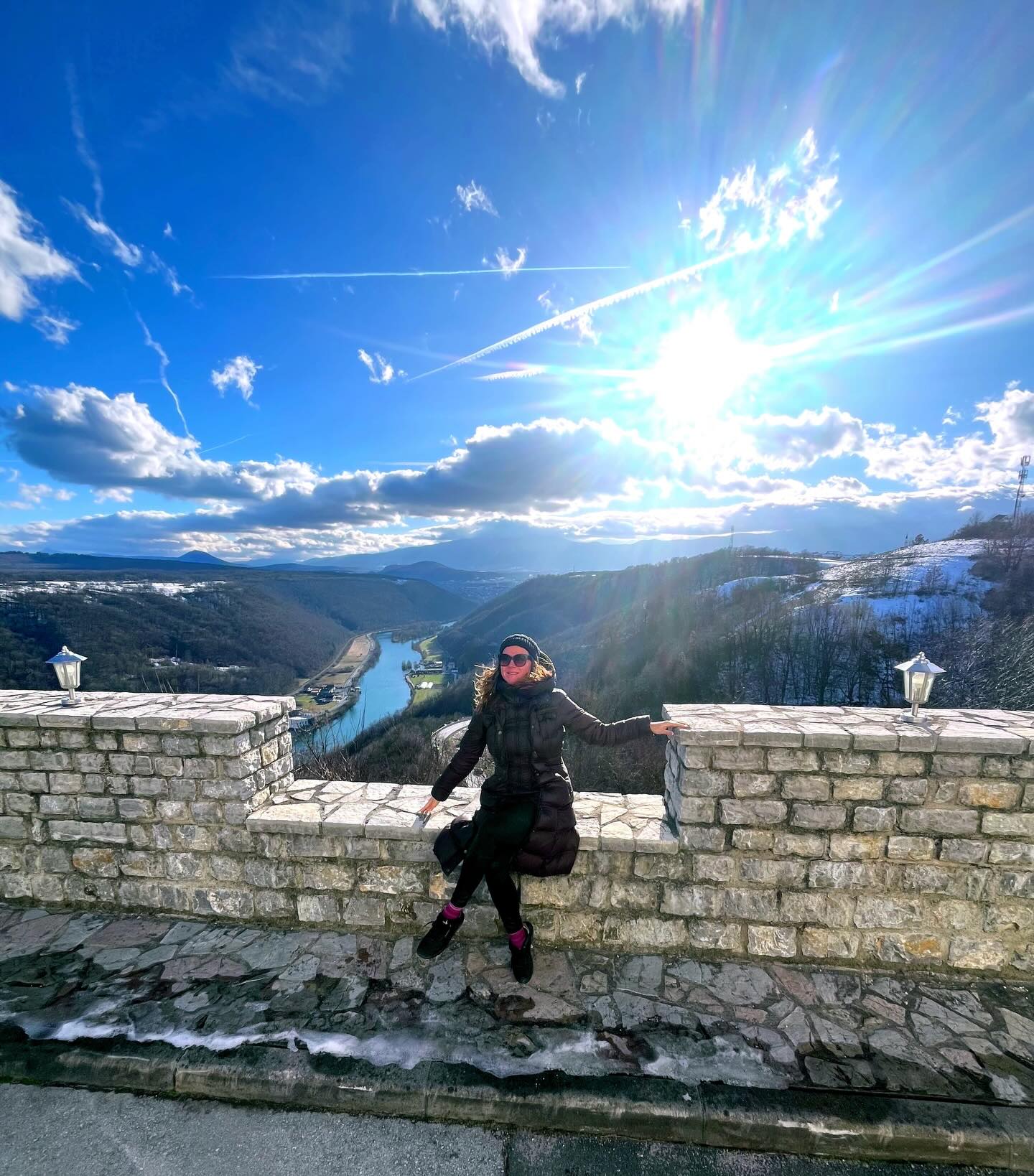 Jasna Kuljaj v petnajst let stari bundi. Vir: Instagram