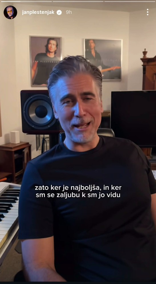 Jan Plestenjak je povedal, zakaj Tadeja