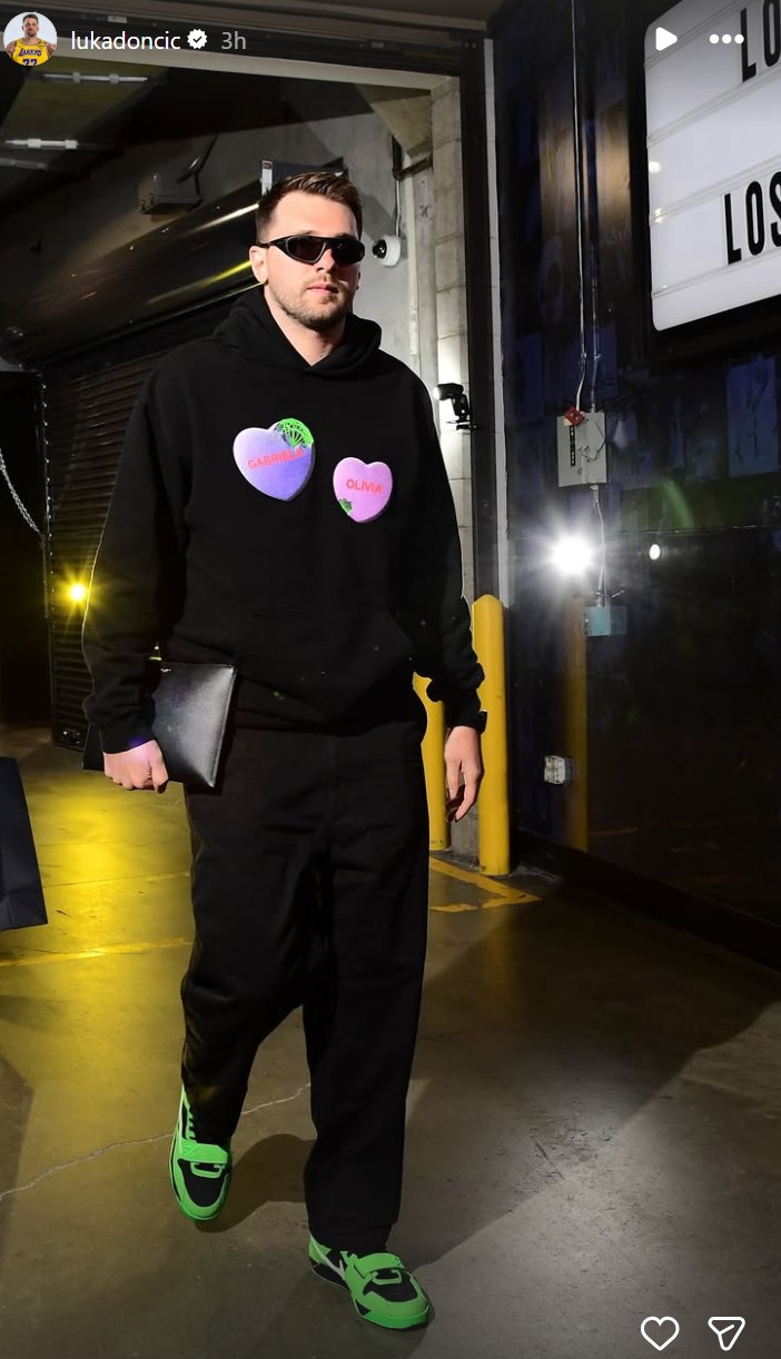 Luka Dončić in njegova prekrasna jopa