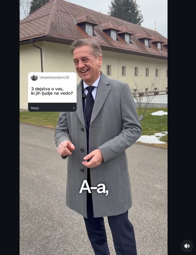 Robert Golob tega o sebi ne želi povedati