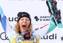 Ilka Štuhec se je poslovila