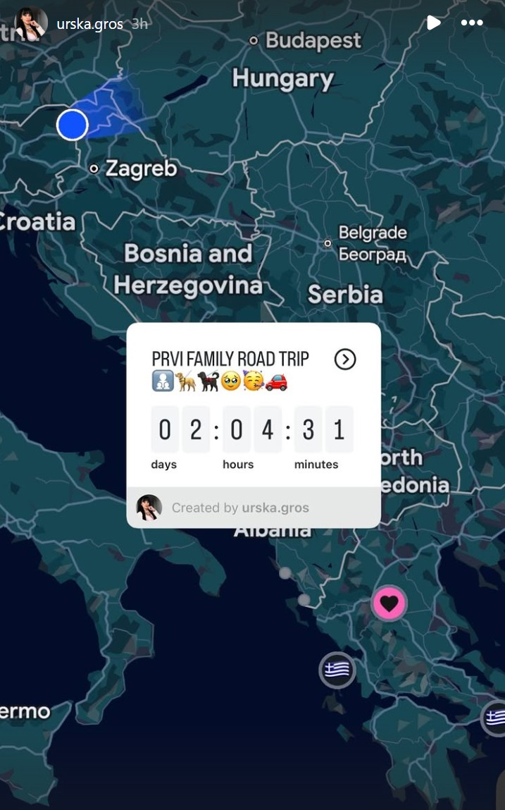 Urška gre na prvi pravi izlet z deklicama