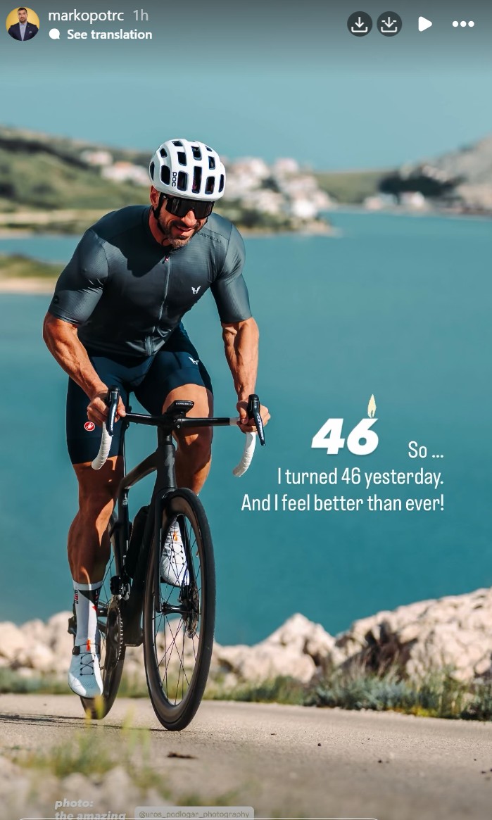 Marko Potrč je praznoval 46 rojstni dan