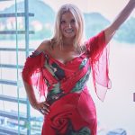 Helena Blagne ujeta v družbi slovenskega bogataša