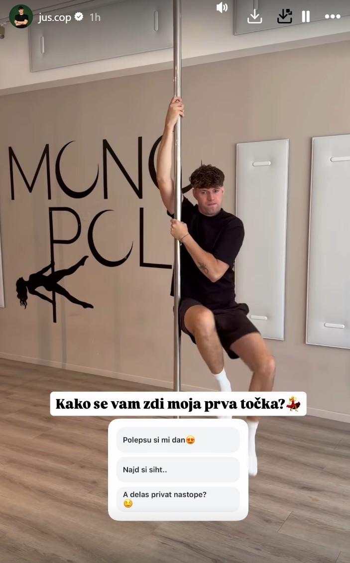 Juš Čop in ples ob drogu
