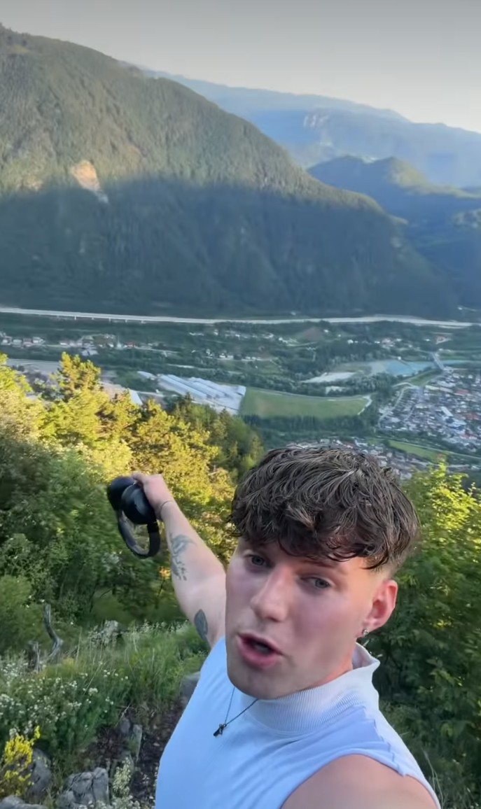 Juš Čop na vrhu
