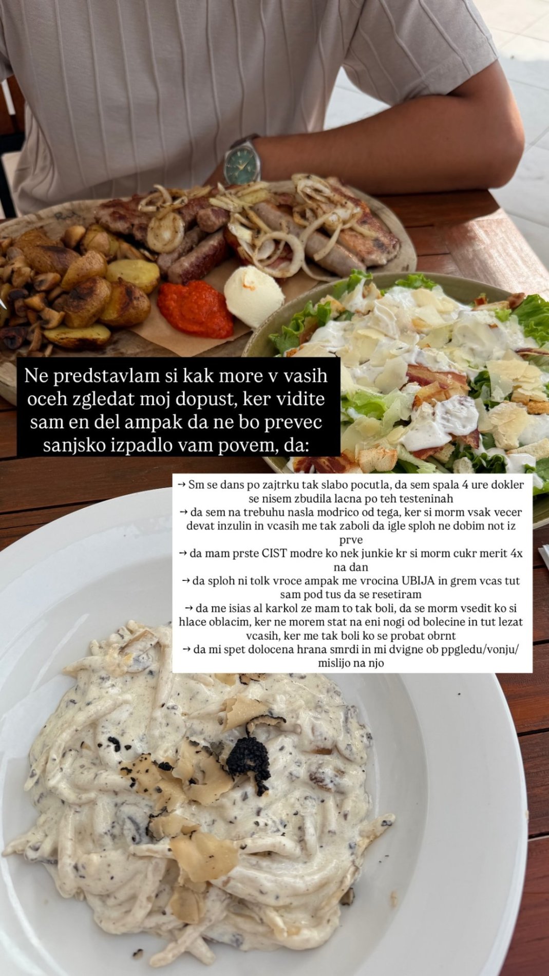 Nina Savnik ima precej težav med nosečnostjo. Vir: Instagram