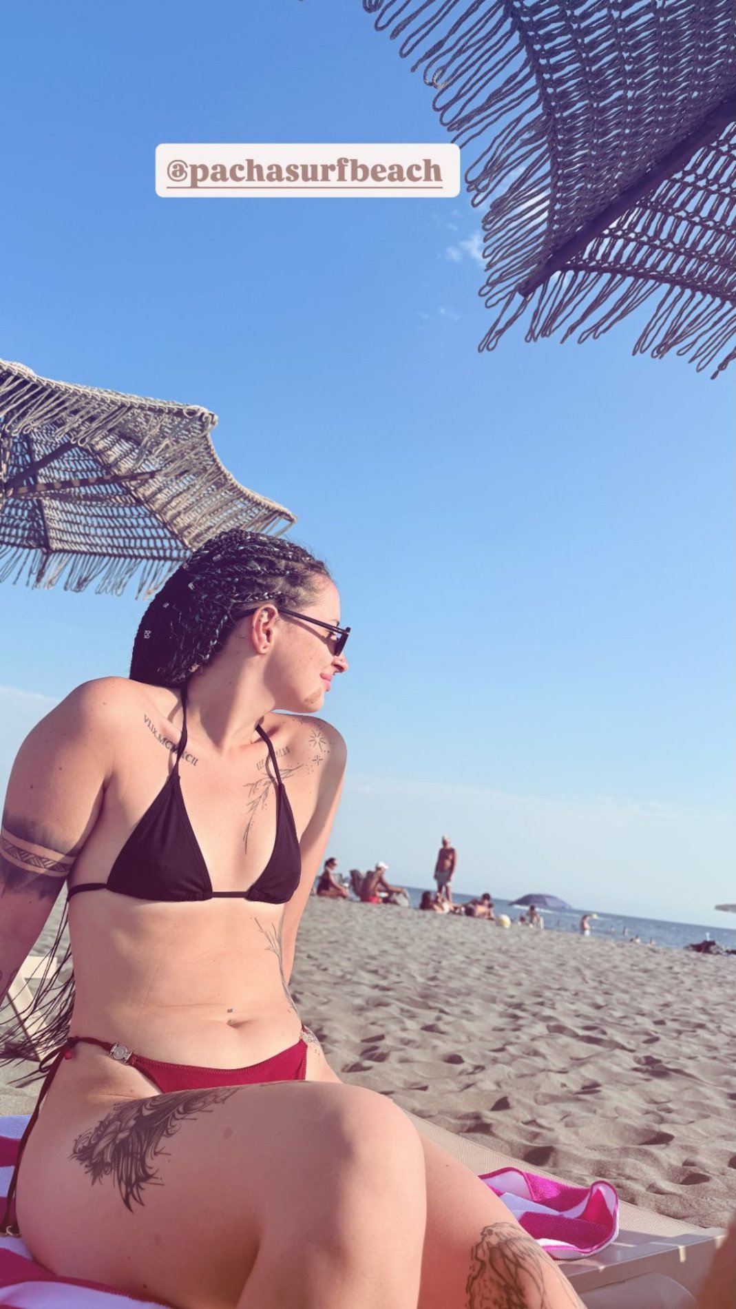 Alenka ima tudi novo barvo las. Vir: Instagram
