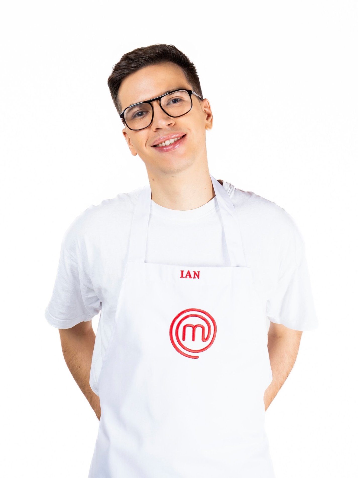 Ian Rožac v MasterChef predpasniku. Vir: Instagram