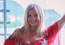 Ko boste videli, kakšna je bila Helena Blagne na zasebnem dogodku, se boste dvakrat vprašali o njenih letih Helena-Blagne
