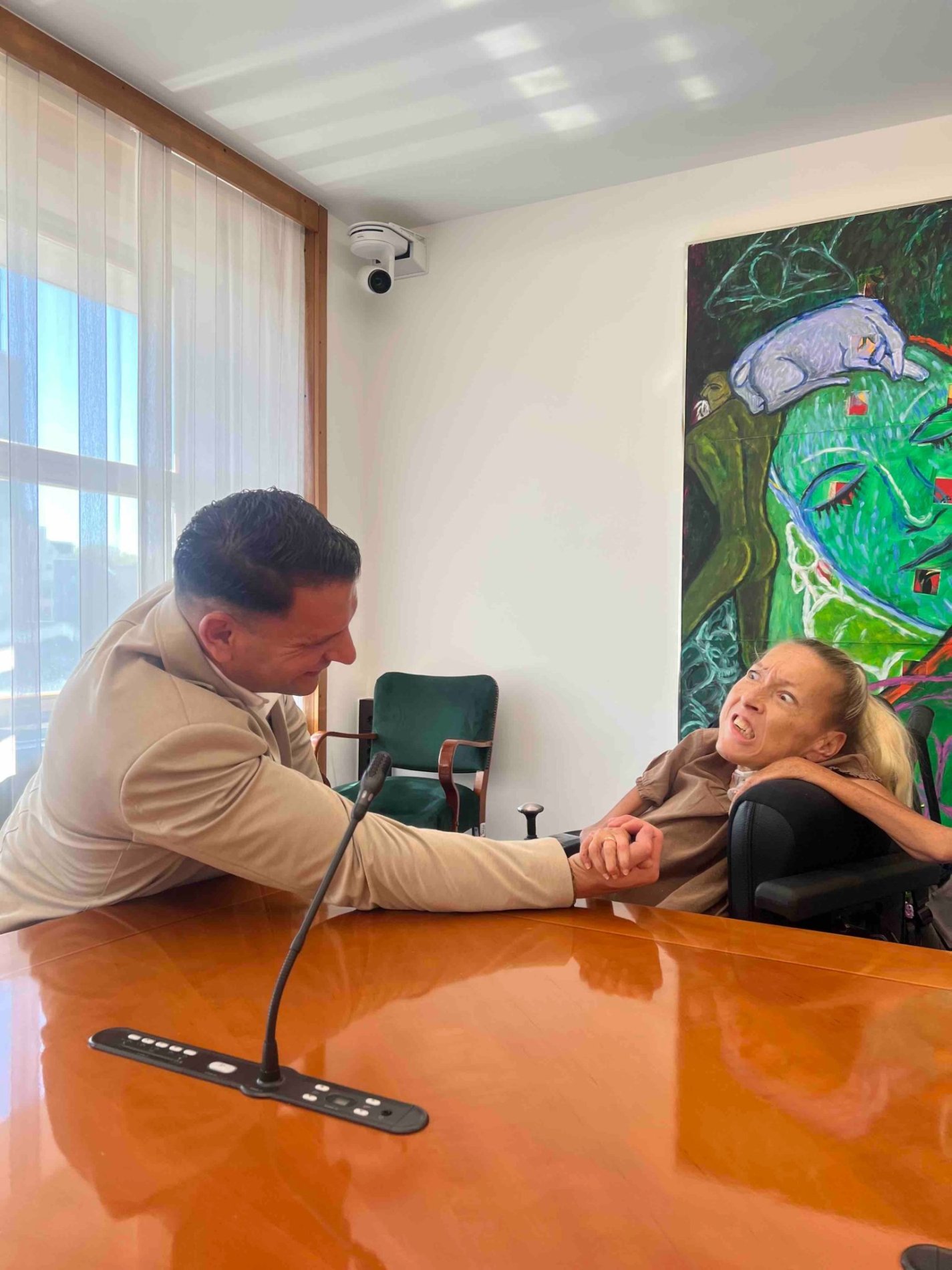 Stevanović je bil premagan. Vir: Instagram