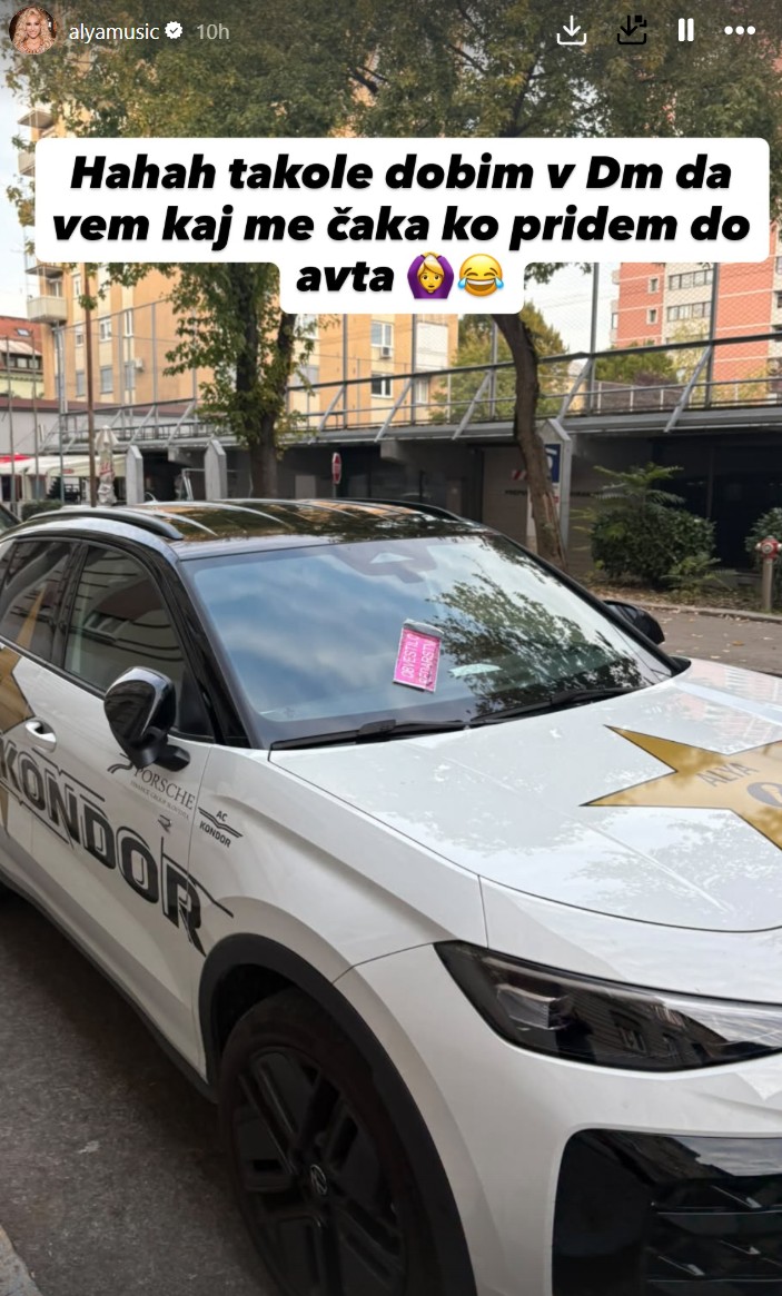 Alya in neprijetno presenečenje