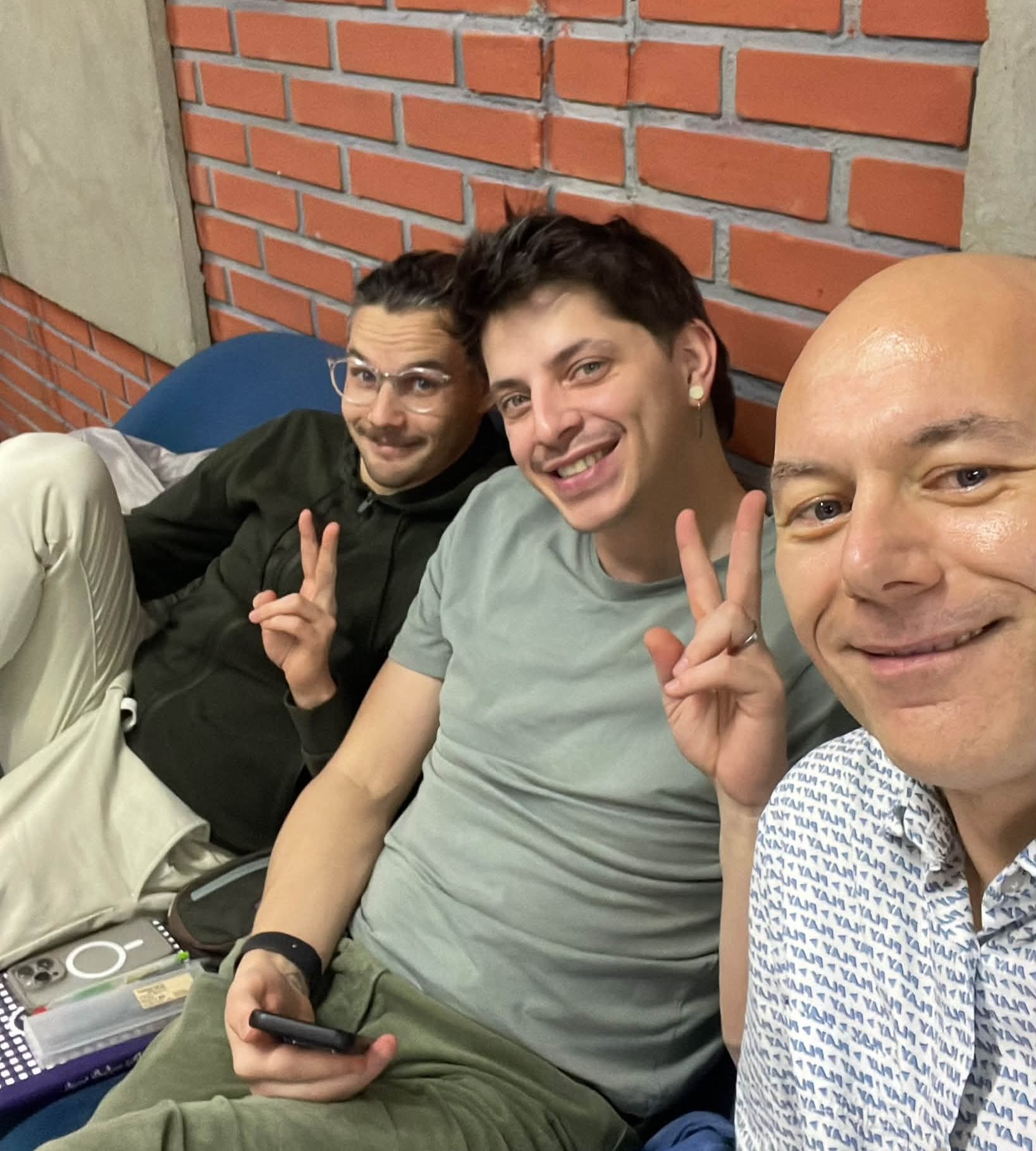 Gregor, Tilen in Tadej. Vir: Instagram